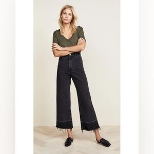 Rachel Comey legion pants in washed black denim